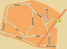 Karte Anfahrt Elsdorf-Westermühlen